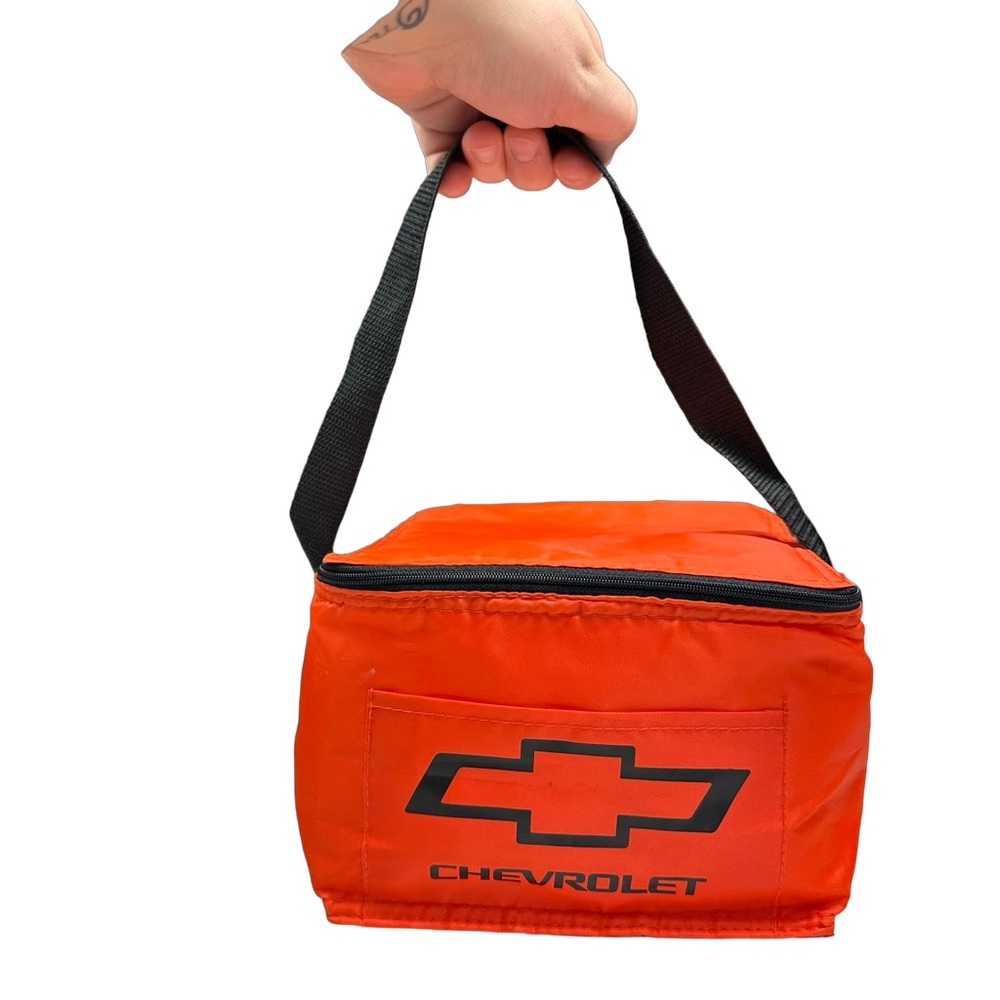 Chevrolet Neon Orange Limited Edition Promotional Fandom Soft Shell Lunchbox